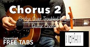 Bridge Over Troubled Water - Guitar Chords / Takashi Terada