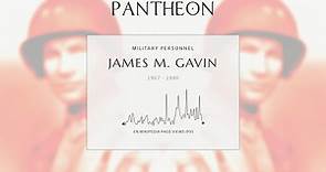 James M. Gavin Biography - US Army general (1907–1990)