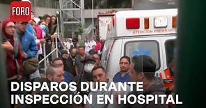 Disparos durante inspección de policías en Hospital de Gabriel Mancera - Las Noticias