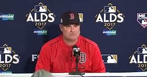 Boston Red Sox manager John... - WBZ / CBS News Boston