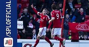Niall McGinn First Goal, Aberdeen 2-0 Hearts, 30/03/2013