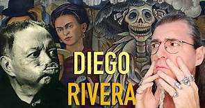 EL SAPO RANA DIEGO RIVERA, marido de FRIDA KHALO. Muralista Mexicano. Arte