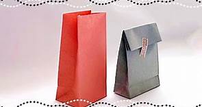A4用紙でマチ付きの紙袋の折り方 コピー用紙などで簡単に作れるギフトバッグ ／ つつみとむすび