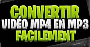 Comment convertir une vidéo de MP4 vers MP3 !