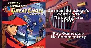 Carmen Sandiego's Great Chase Through Time (Full Walkthrough, No Commentary)