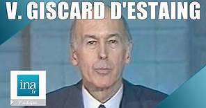 Valéry Giscard d'Estaing "Au revoir" | Archive INA