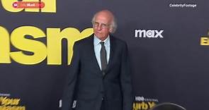 Larry David and wife Ashley at Curb Your Enthusiasm premiere