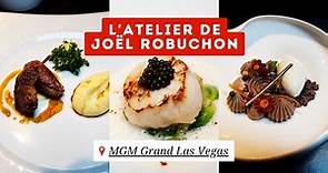 L'Atelier De Joël Robuchon - MGM Grand Las Vegas: Seasonal Discovery Menu Experience #lasvegasfood