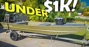 5 Cheap & Amazing NEW Boats Under $1,000 for 2024!
