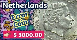 Netherlands Rare Coin Error Worth Money - 1964 1 Gulden Coin | Most Valuable Dutch Coins