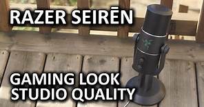 Razer Seirēn Desktop Microphone - Beautiful Design & Great Performance.. at a Price