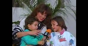Lucia Mendez… con su hijo Pedro Antonio y su hermanita Apolonia (Feliz Día de la Mamá)