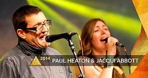 Paul Heaton and Jacqui Abbott perform on the BBC Introducing stage at Glastonbury Festival 2014