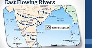 Peninsular 'East Flowing' Rivers with MAPS [Mahanadi,Godavari,Krishna & Kaveri] | Class IX Geography