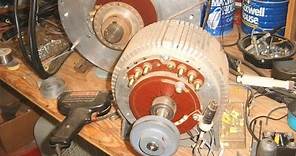 Ron Brandt's Amazing Rotating Stator Motor