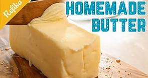 How to Make Homemade Butter | Natural Butter from Milk at Home