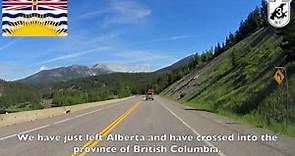 Coleman, Alberta to Sparwood, British Columbia: Crowsnest Highway