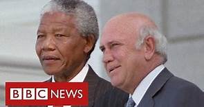 FW de Klerk dies: South African leader who freed Nelson Mandela and ended white rule .- BBC News