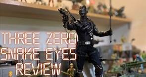 GI Joe Snake Eyes Threezero Review