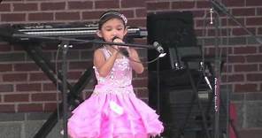 Talented 5 Year Old Wins Singing Competition - Reflection / Part of Your World - Angelica Hale