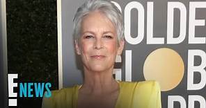 Jamie Lee Curtis Reacts to Viral 2021 Golden Globes Look | E! News