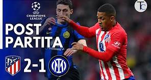 ATLETICO MADRID INTER 2-1(3-1 dcr): GRANDE DELUSIONE, EPISODI E ATTEGGIAMENTO E SINGOLI MALE