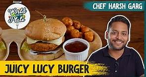 Juicy Lucy Burger | American Stuffed Cheese Burger | How To Make Juicy Lucy Burger | The Foodie