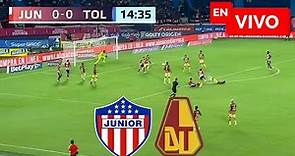 🔴 Junior vs Tolima EN VIVO / Cuadrangulares Liga Betplay