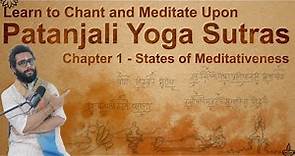 Detailed Patanjali Yoga Sutras with Pictures - Chapter 1 - States of Meditativeness