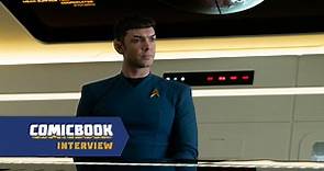 Star Trek: Strange New Worlds' Ethan Peck Talks Spock's Romance (Exclusive)