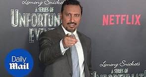 Aasif Mandvi at 'A Series of Unfortunate Events' Premiere - Daily Mail