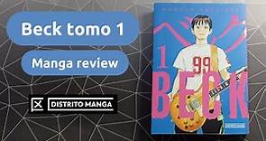 Beck (2 en 1) tomo 1 | Harold Sakuishi | Manga review | Distrito manga México