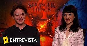 STRANGER THINGS (T4) | Entrevista a Charlie Heaton y Natalia Dyer (Stranger Things interview)