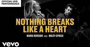 Mark Ronson ft. Miley Cyrus - “Nothing Breaks Like a Heart" Official Performance | Vevo