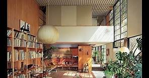 Original 1955 Charles & Ray Eames Film House No.8, Pacific Palisades 5 Years On (Full Film)