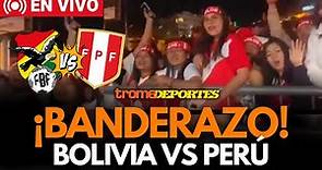 EN VIVO: La selección peruana llega a BOLIVIA, BANDERAZO desde LA PAZ