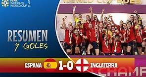 España vs Inglaterra | Resumen y Goles | Final Mundial Femenino 2023 | España Inglaterra Femenino