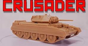 S Model Crusader Tank [1:72]