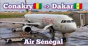 AIR SÉNÉGAL CONAKRY TO DAKAR - AIRBUS A321