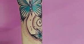 Tattoo farfalla....finitaaaaa by ely - Ratatattoo by Elisa