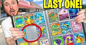 FINAL Shot at a COMPLETE Pokemon 151 Set in a Card Shop!?