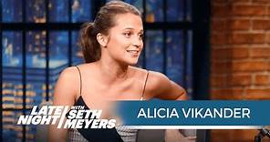 Alicia Vikander Talks Starring in Jason Bourne