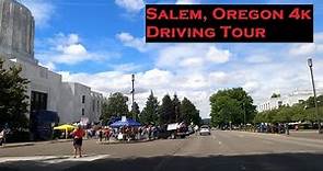 Salem, Oregon 4k | Driving Tour | Long Drive of Oregon's Capital