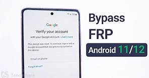 How to Bypass Google Account Verification After Reset - 2024 Updated