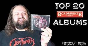 Top 20 Roadrunner Records albums