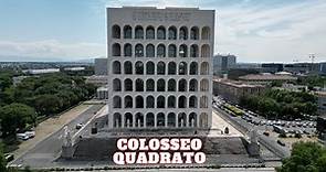 Colosseo Quadrato - Palazzo della Civilta' Italiana - Cinematic