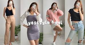 YESSTYLE TRY-ON HAUL (with discount code) 2021