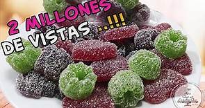 GOMITAS CASERAS SIN (GRENETINA ADICIONAL) #gomitascaseras #gomitas