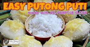 EASY PUTONG PUTI made with ALL-PURPOSE FLOUR (Mrs.Galang's Kitchen S11 Ep8)