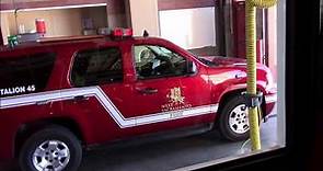 RIDE ALONG - West Sacramento Fire Dept. Truck 45 Responding To Vehicle Accidents + On Scene